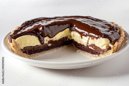 Stunning Bartlesville Cream Pie with Creamy Chocolate Filling photo