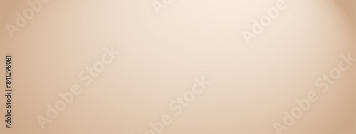 Nude Gradient. Pastel tone Background. Soft color backdrop. Modern beige wallpaper. Abstract Vector illustration.