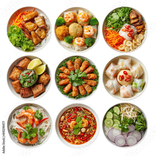 Various Vietnamese Dishes photo