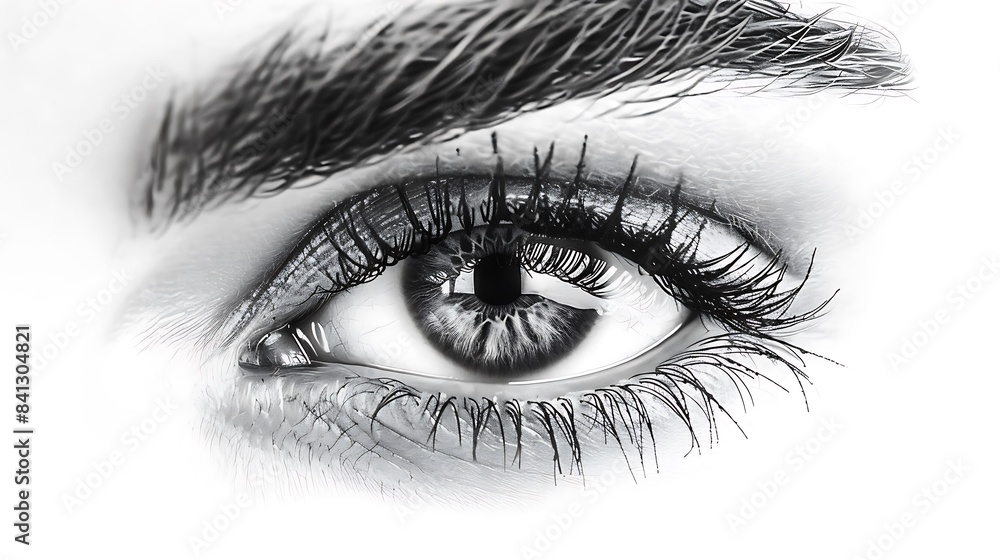 eye design on a solid background , human eye , woman eye eye design on a solid background , human eye , woman eye