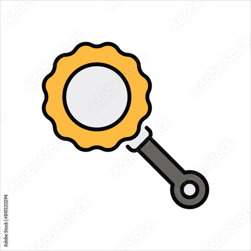 Rattle vector icon