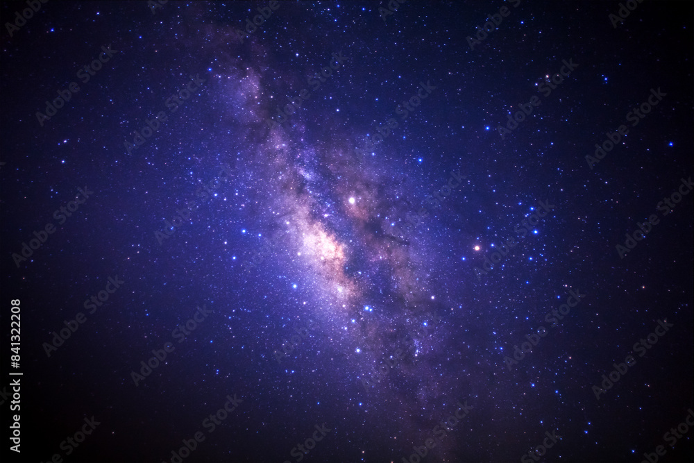 Milky way galaxy with stars and space dust in the universe Milky way galaxy with stars and space dust in the universe