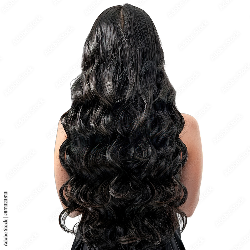 Naklejka premium hair style
