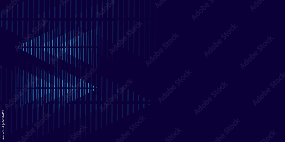 Abstract glowing arrow lines on dark blue background. Modern graphic design element future style concept for web banner flyer, card cover or brochure Abstract glowing arrow lines on dark blue background. Modern graphic design element future style concept for web banner flyer, card cover or brochure