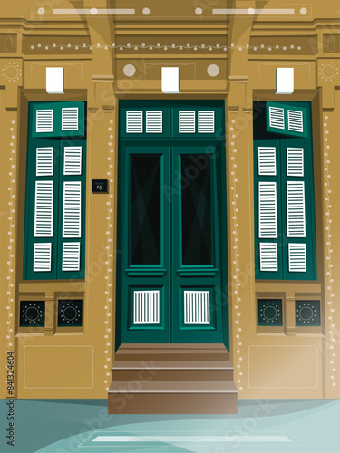 Wallpaper Mural Indian traditional house Torontodigital.ca