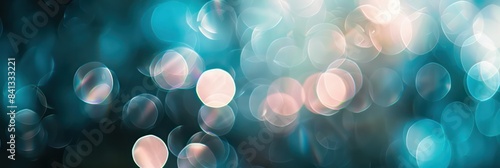 Luxury colorful bokeh background. Abstract lights blur bokeh background.Generative AI