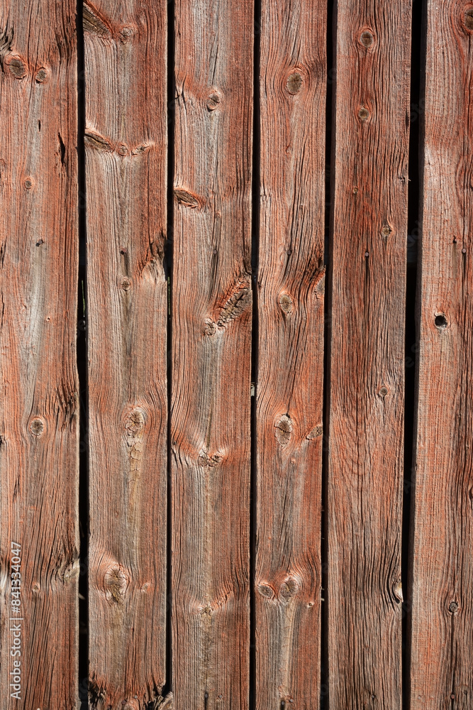 weathered red painted wooden boards, outdoors background weathered red painted wooden boards, outdoors background