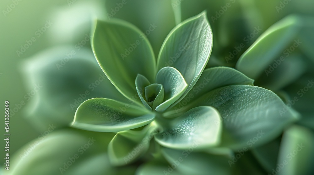 Up-close view of a Jade plant's delicate leaves, their wavy patterns creating a sense of fluidity and peace, as if swaying to a calming melody. Up-close view of a Jade plant's delicate leaves, their wavy patterns creating a sense of fluidity and peace, as if swaying to a calming melody.