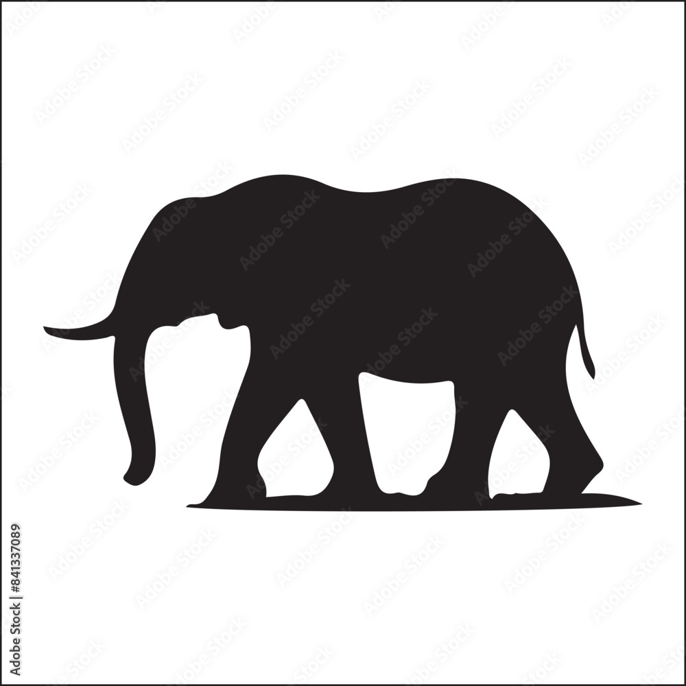 Elephant silhouette collection Elephant silhouette collection