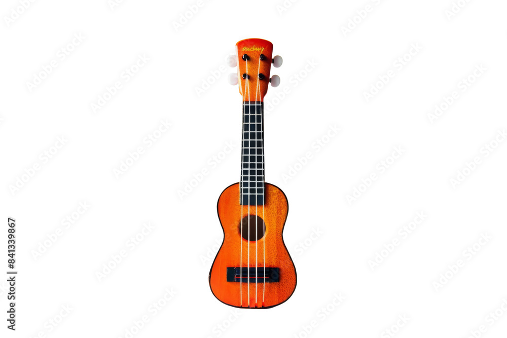 Obraz premium Ukulele isolated on white background