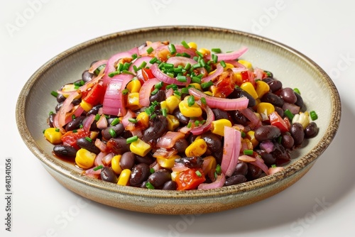 Savory Barbecued Succotash with Black Beans and Sweet Corn