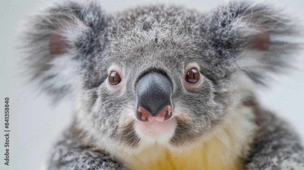 Obraz premium A cute little baby Koala , White background