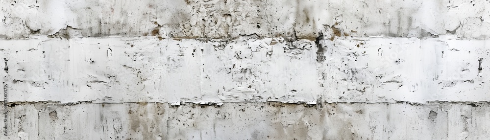 Fototapeta premium White concrete wall serving as a neutral backdrop.