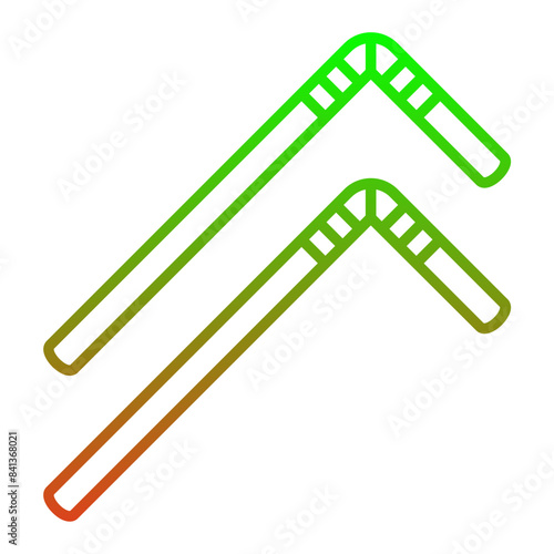 Plastic Straw Icon