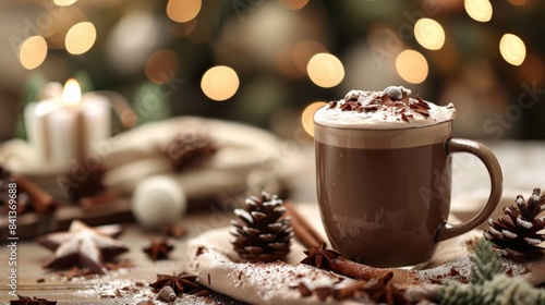 Warm Drink of Delicious Hot Chocolate 