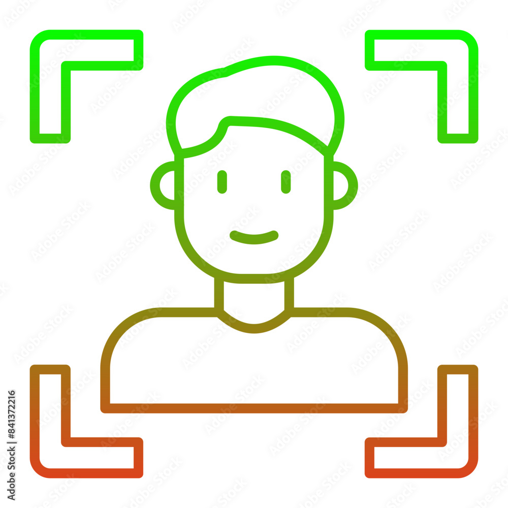 Face Scan Icon Face Scan Icon