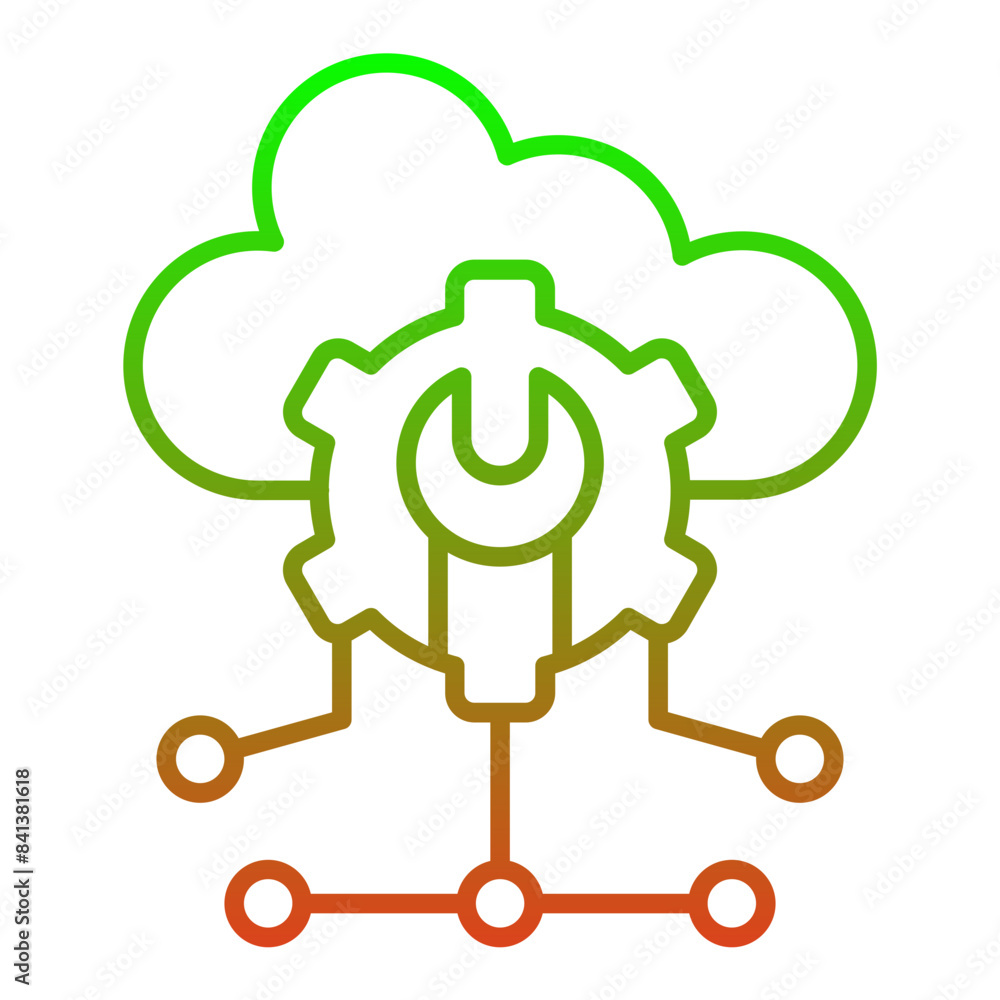 Cloud computing Icon Cloud computing Icon