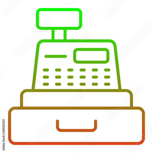 Cashier Machine Icon