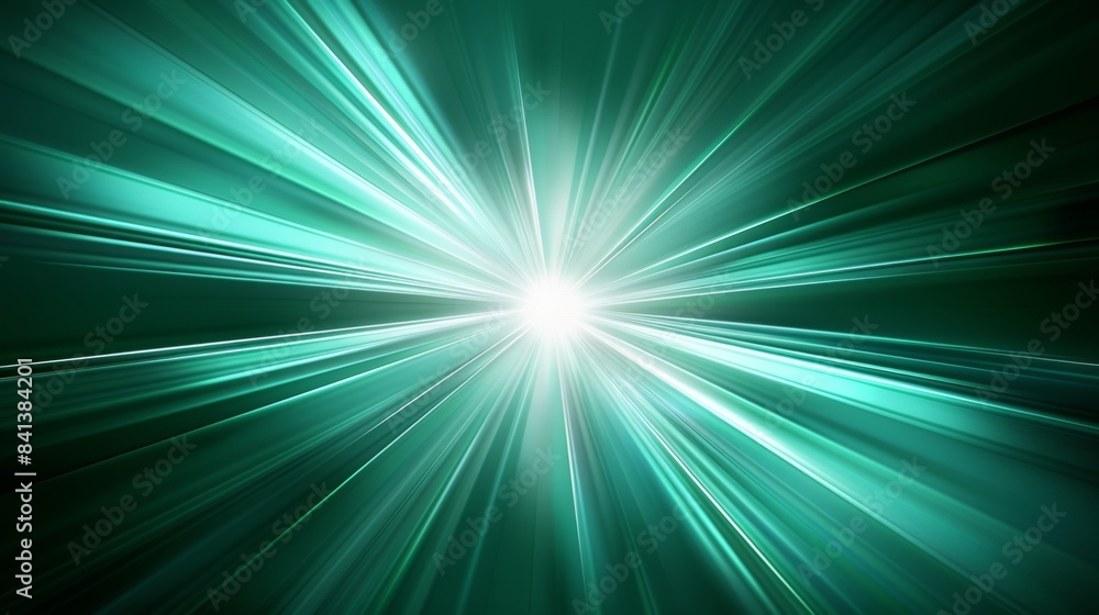 Gorgeous cyan light burst on dark background with turquoise and golden sparkling magical elements Gorgeous cyan light burst on dark background with turquoise and golden sparkling magical elements