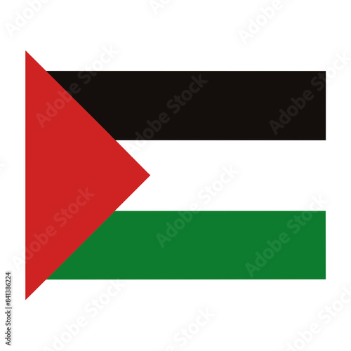 Palestine Flag Logo Vector Illustration on White Background Free Download Palestine Flag Logo Vector Illustration on White Background - GFXLoad