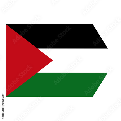 Palestine Flag Logo Vector Illustration on White Background Free Download Palestine Flag Logo Vector Illustration on White Background - GFXLoad