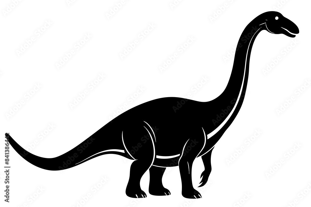 brachiosaurus vector illustration brachiosaurus vector illustration