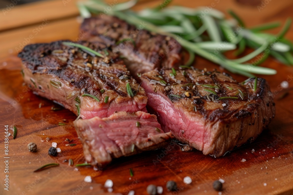Tender Beef steak. Grill food sirloin. Generate Ai Tender Beef steak. Grill food sirloin. Generate Ai