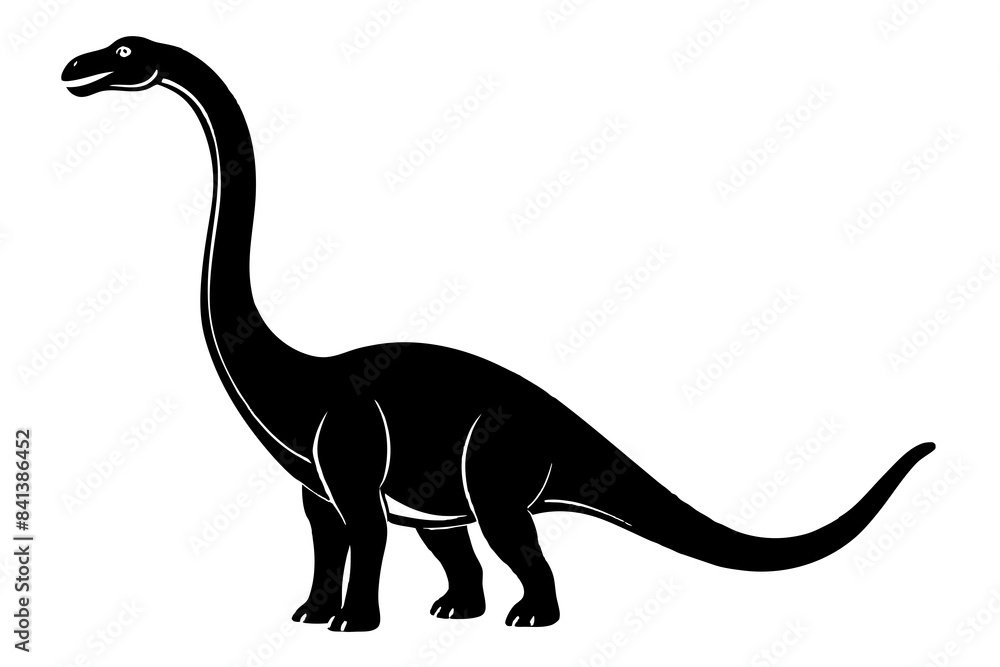 brachiosaurus vector illustration brachiosaurus vector illustration