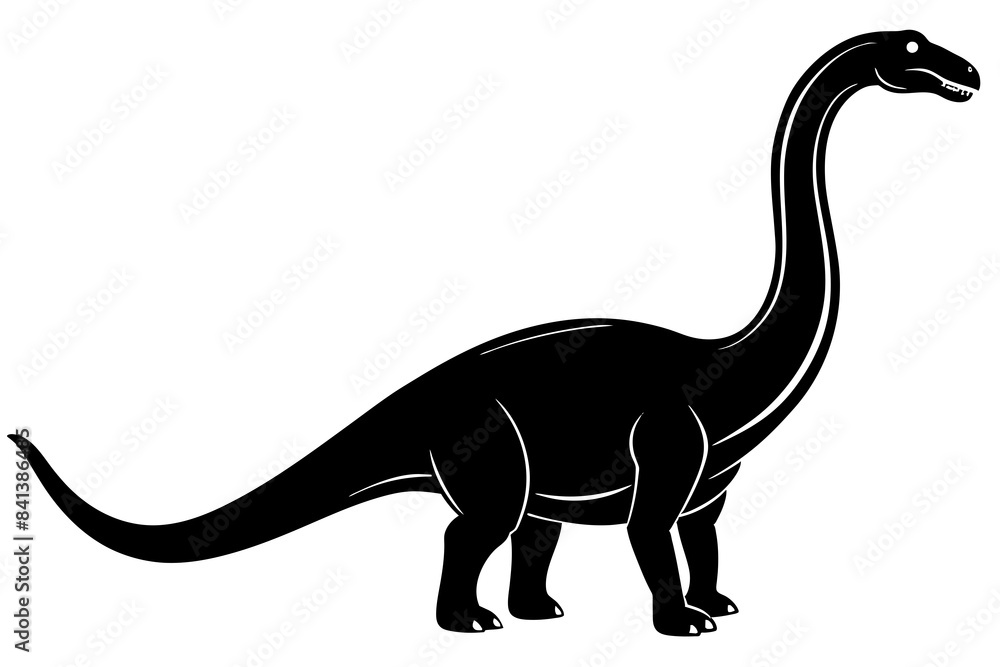 brachiosaurus vector illustration brachiosaurus vector illustration