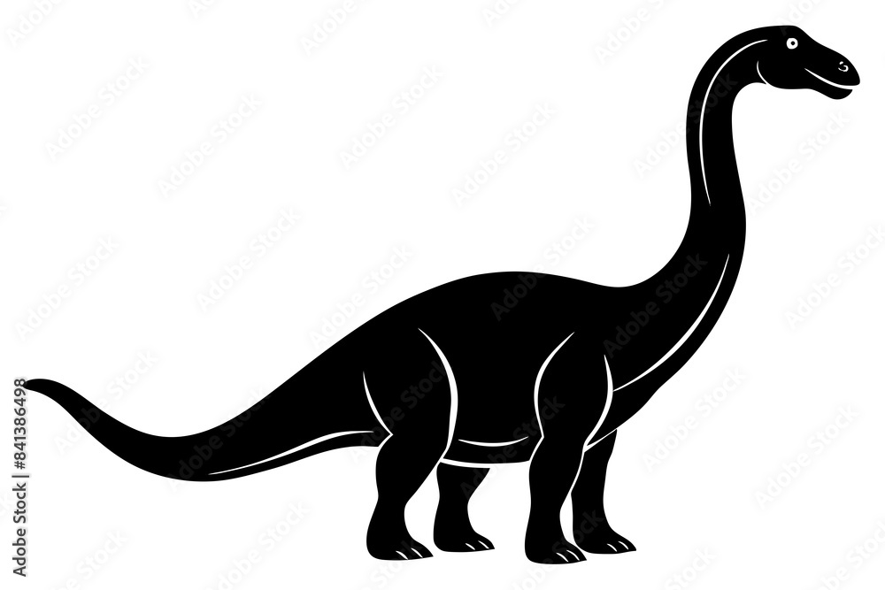 brachiosaurus vector illustration brachiosaurus vector illustration