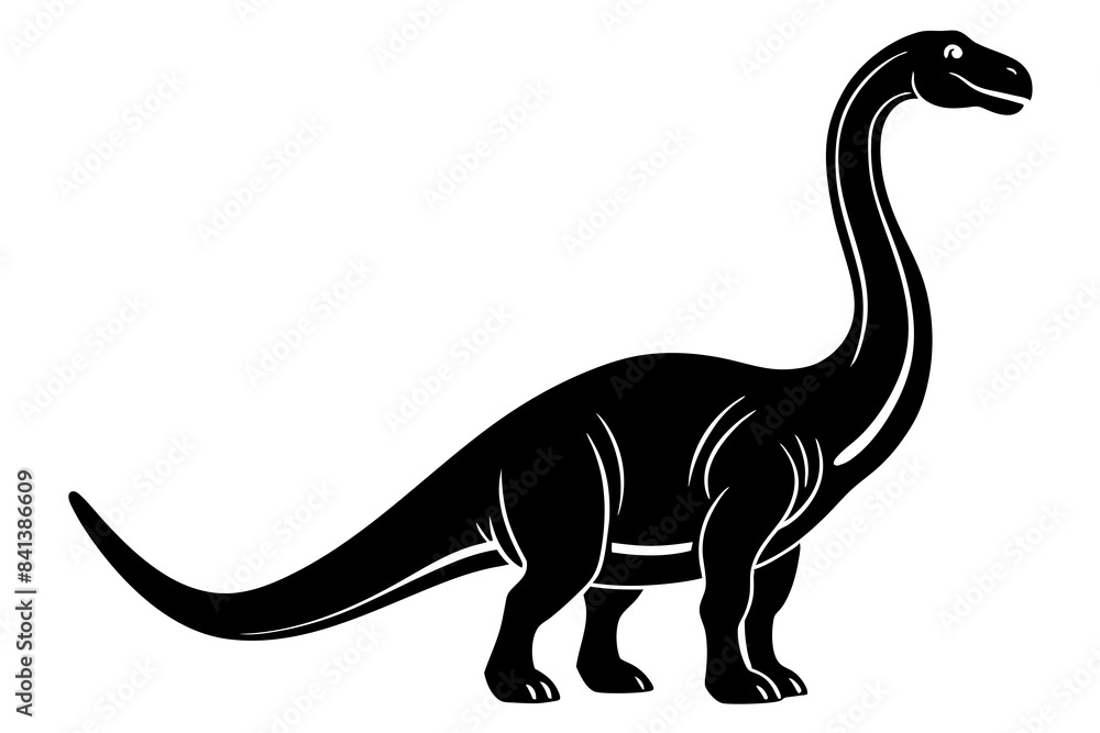 brachiosaurus vector illustration brachiosaurus vector illustration