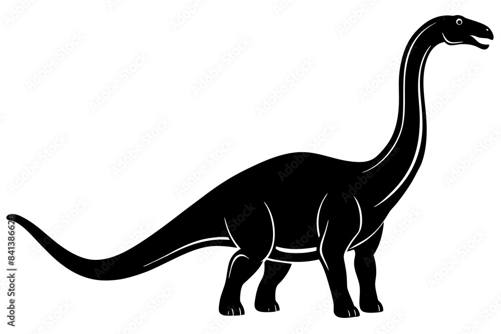 brachiosaurus vector illustration brachiosaurus vector illustration