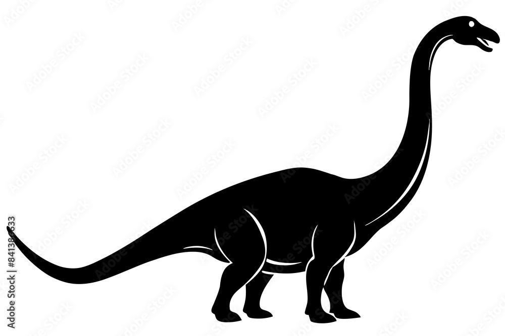 brachiosaurus vector illustration brachiosaurus vector illustration