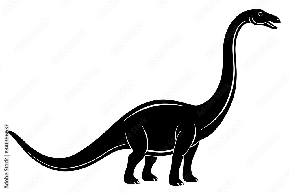 brachiosaurus vector illustration brachiosaurus vector illustration