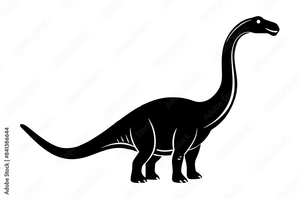 brachiosaurus vector illustration brachiosaurus vector illustration