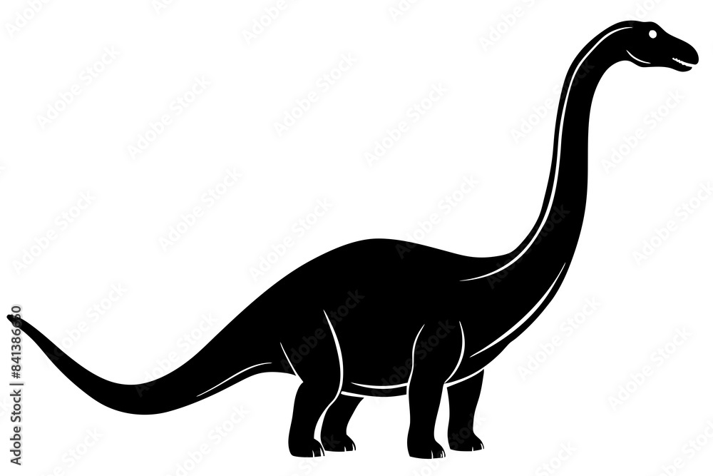 brachiosaurus vector illustration brachiosaurus vector illustration