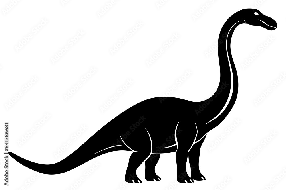 brachiosaurus vector illustration brachiosaurus vector illustration