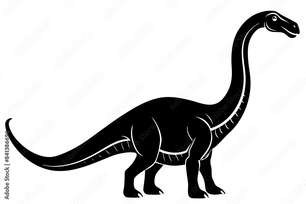 brachiosaurus vector illustration brachiosaurus vector illustration