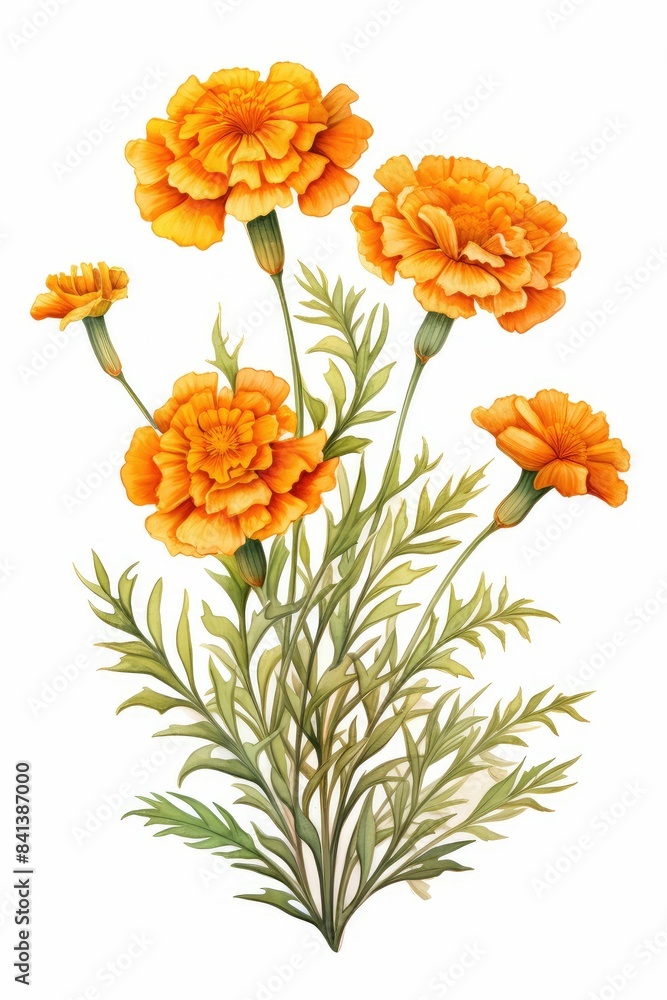 marigold themed frame or border for photos . with orange and yellow blooms. watercolor illustration, white color background. Botanical border for wallpaper or wrapping. marigold themed frame or border for photos . with orange and yellow blooms. watercolor illustration, white color background. Botanical border for wallpaper or wrapping.