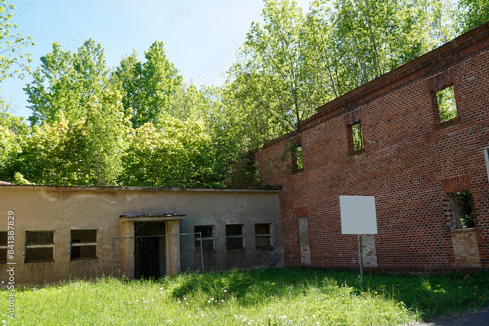 Storehouse at former Prussian Boyen Fortress - Gizycko, Poland Storehouse at former Prussian Boyen Fortress - Gizycko, Poland