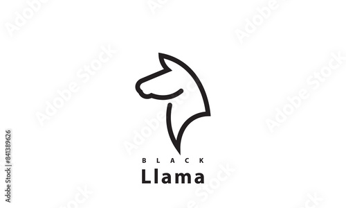 The Llama logo has a minimalist design, black on a white background.