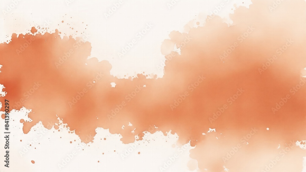 Brown watercolor background Brown watercolor background