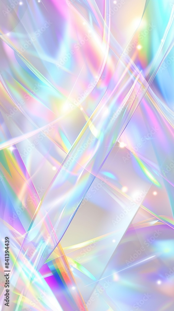 abstract prism light rainbow reflection background with vibrant holographic pastel colors, creating stunning and dreamy visual effect, digital art, fashion design, shiny flare glossy texture. abstract prism light rainbow reflection background with vibrant holographic pastel colors, creating stunning and dreamy visual effect, digital art, fashion design, shiny flare glossy texture.