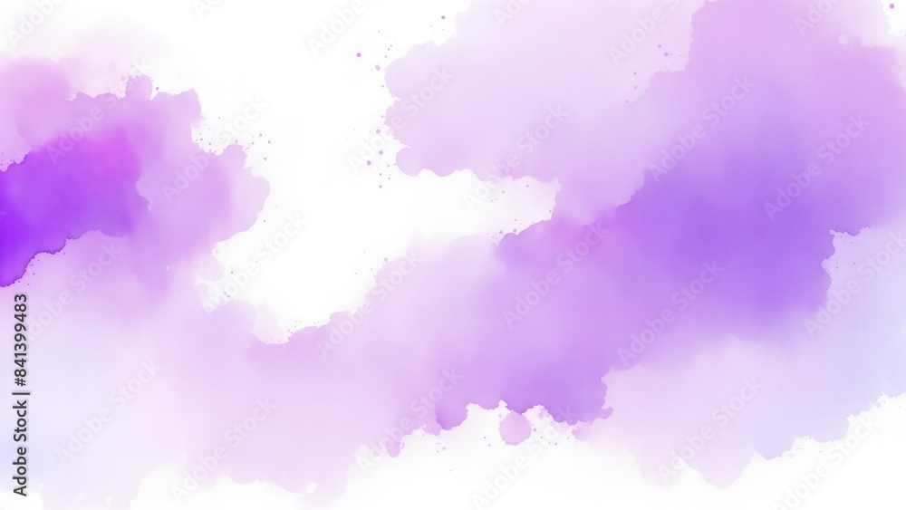 Purple watercolor background Purple watercolor background