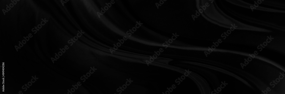 Black gray satin dark fabric texture luxurious shiny that is abstract silk cloth background with patterns soft waves blur beautiful. Black gray satin dark fabric texture luxurious shiny that is abstract silk cloth background with patterns soft waves blur beautiful.