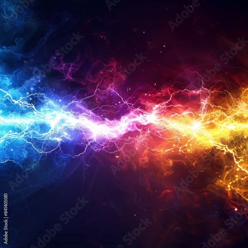 color brightness vibrant electric power gradient , high resolution © DigitArt