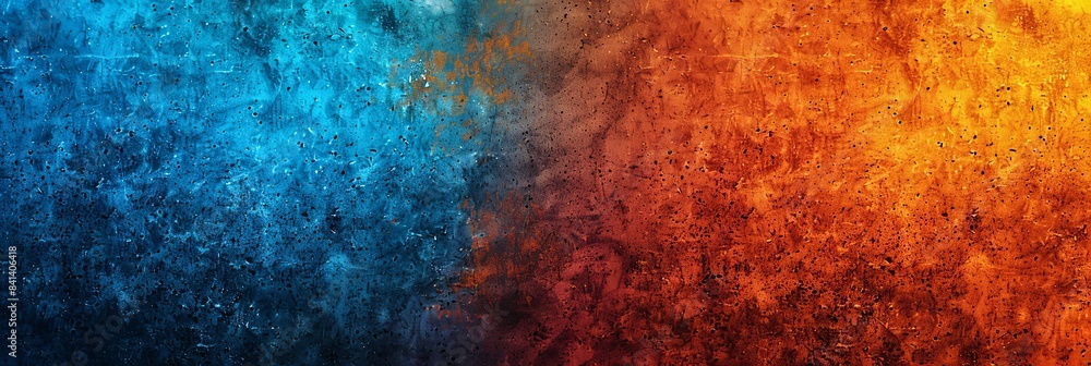 Vibrant grunge grainy background, blue orange red black noise texture color Vibrant grunge grainy background, blue orange red black noise texture color