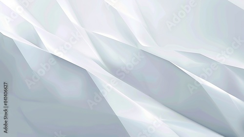 Abstract white background. Minimal geometric white light background abstract design . Generative Ai