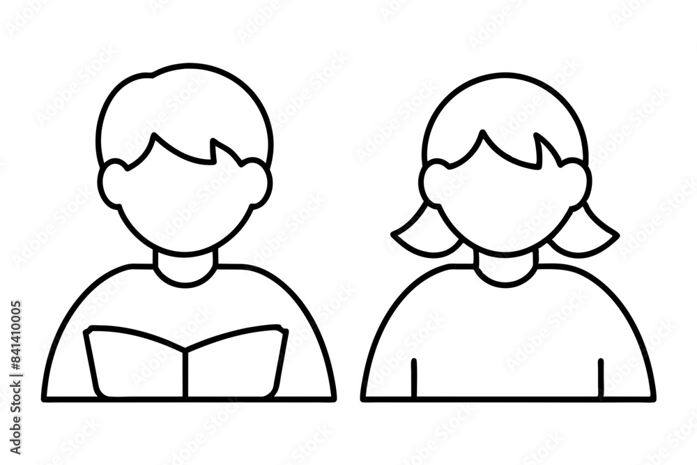 english courses for children silhouette vector illustration english courses for children silhouette vector illustration