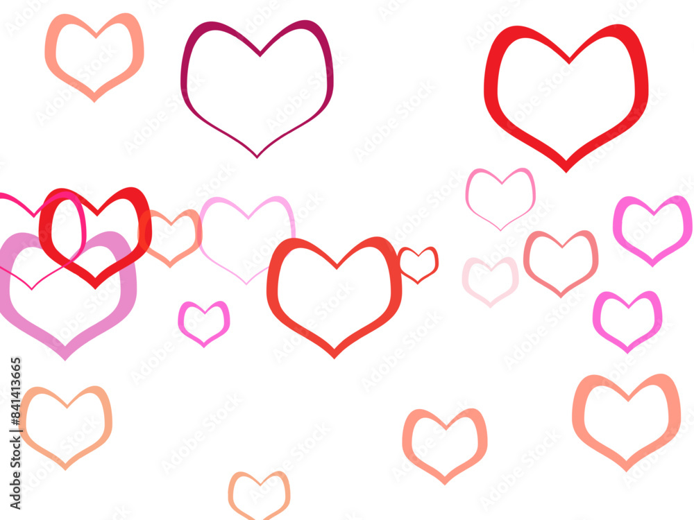 Symbol of love. Copy space. Symbol of love. Copy space.